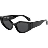 Off-White Memphis Oeri 063 Siyah Asetat Unisex Güneş Gözlüğü - 54