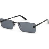 Off-White OERI096 1007 Unisex Güneş Gözlüğü - Siyah