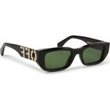 Off-White OERI124 1055 49 Unisex Güneş Gözlüğü - Siyah