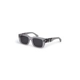 Off White Oeri125 Gri Kare Unisex Güneş Gözlüğü