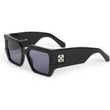 Off-White OERI148 1007 Unisex Güneş Gözlüğü - Siyah