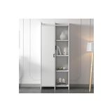 Offer Çok Raflı, Tek Kapaklı Kitaplık Beyaz - 180 cm, Ev-Ofis, Kütüphane