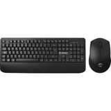Offical Siyah Kablosuz Combo Q Multimedia Klavye + Mouse Set KM-6176 - Yok