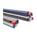 Office Force 10 mm Siyah Slide Binder Oval Plastik Profil 50'li Kaliteli ve Pratik Evrak Ciltleme