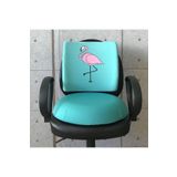 Officeküp Officekup Flamingo Visco Bel Yastığı Ve Visco Oturma Minderi 2'li Set - Turkuaz