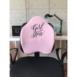 Officekup X-Large Visco Bel Destek Gamer Oyuncu Koltuk Yastığı- Pembe Girlboss