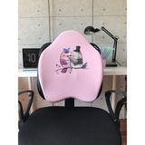 Officekup X-Large Visco Bel Destek Gamer Oyuncu Koltuk Yastığı- Pembe Kuslar