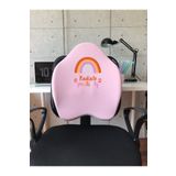 Officekup X-Large Visco Bel Destek Gamer Oyuncu Koltuk Yastığı- Pembe Radiate
