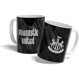 Offside Newcastle United Futbol Takımı Baskılı Kupa Bardak - 1 Adet - Siyah - 330 ml