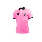 OFFSIDESIGN Erkek Pembe Palermo Rosanero Retro Polo Yaka Tişört