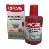 ofica fmm-06k tahta kalem mürekkebi 100 ml kırmızı - YOk