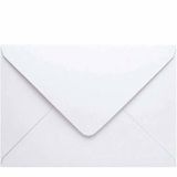 Ofis 14x20 cm 90 gr 50'li Beyaz Davetiye Zarfı
