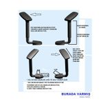 OFİS ADAM 3D KOL OYUNCU KOLTUĞU-SANDALYE-ÇALIMA SANDALYESİ
