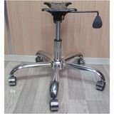 Ofis Büro Çalışma koltuğu için Metal Yıldız Ayak Amortisör Tekerlek Şase Tek Kollu Mekanizma Seti