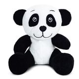 Ofis HEdiyesi Eşek 20-25 cm Figürlü Pelüş Ayıcık, 20 cm Teddy Bear,Sevgiliye Hediye,Ayı Teddy,Plush Toys, (panda)
