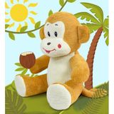 Ofis HEdiyesi Figürlü Pelüş Ayıcık, Teddy Bear,Sevgiliye Hediye,Ayı Teddy,Peluş Ayıcık,Plush Toys,Ofis Hediyesi (Maymun)