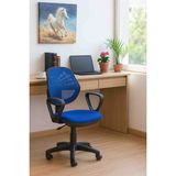 Ofis Koltuğu, Büro Koltuğu, Çalışma Sandalyesi, Oyuncu Koltuğu, Patron Koltuğu, Ofis Sandalyesi - Mavi