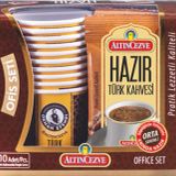 Ofis Seti Hazır Türk Kahvesi Orta (Orta Şekerli) 10' Lu Paket (10 Adet x 9 Gr)