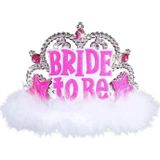 Ofis Turka Bride to Be Pembe Otrişli Taç