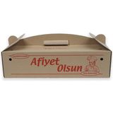Ofis Turka Kutu Lahmacun Saplı Büyük 70X75, 5 cm 50 Adetli