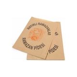 Ofis Turka Ramazan Pidesi Çizgili Şamua Kraft Kese Kağıdı 30 x 40 cm