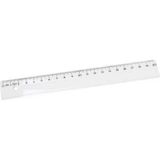 Ofis Turka Şeffaf Plastik Cetvel 20 cm