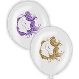Ofis Turka Unicorn Temalı Şeffaf Renk Baskılı Balon 6 Adet