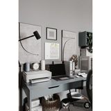 Ofis ve Çalışma Odası Için Mıknatıs Hediyeli Metal Pano - Hatıra Fotoğraf Not Panosu -Mutfak Panosu - Beyaz - 35*35