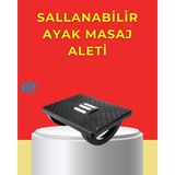 Ofis ve Ev Için Ayak Dinlendirme Masaj Cihazı – Isıtmalı ve Ayarlanabilir KAYALI27-Y74YIU-KYL - 000-Siyah