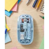Ofis Ve Günlük Kullanım İçin Mavi Bluetooth Kablosuz Mouse
