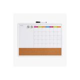 Ofisall 3'Ü 1 Arada Manyetik Takvimli Mantar Pano Ve Yazı Tahtası 43X58.5 Cm + Kalem, Magnet, Sticker Seti