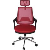 Ofisbazaar Buya Fileli Ofis Koltuğu | Ergonomik ve Modern Tasarım Kırmızı