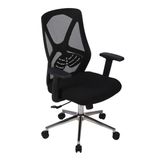 Ofisbazaar Dolphin Siyah Fileli Çalışma Koltuğu | Ergonomik Şef ve Toplantı Koltuğu Siyah Fileli