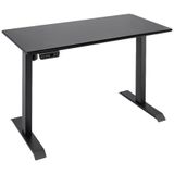 Ofisbazaar Elektrikli Yükseklik Ayarlı Çalışma Masası 3 Hafızalı 120 x 70 cm Siyah