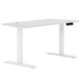 Ofisbazaar Elektrikli Yükseklik Ayarlı Çalışma Masası 4 Hafızalı 140 x 70 cm Beyaz