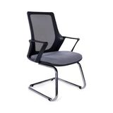 Ofisbazaar Lizz Gri Fileli Bekleme Koltuğu | Ergonomik Ofis ve Ev Koltuğu Gri