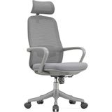 Ofisbazaar Rose Manager Ergonomik Fileli Gri Çalışma Koltuğu