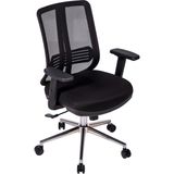 Ofisbazaar Up Fileli Çalışma Koltuğu | Ergonomik Şef ve Toplantı Koltuğu Siyah Fileli