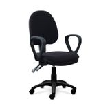 Ofiscombin Ofis Büro Ev Bilgisayar Öğrenci Ders Çalışma Koltuğu Siyah Kumaş 00047499201