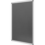 OfisDS 100 Adet - B1 Alüminyum Açılır Kapanır Çerçeve, 25MM Rondo Köşe, 70X100 cm - Gri