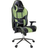 Ofisel Nesil Oyuncu Koltuğu Ergonomik Tasarım ile Metal Malzeme ve Yüksek Yoğunluklu Sünger - Yeşil