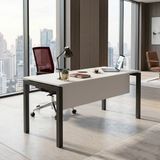 Ofisimi Basic Çalışma Masası Ofis Masası 140 cm (Lake Beyaz)