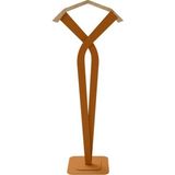 Ofisimi Ice Dilsiz Uşak 130 cm Kiremit-Doğal Ahşap