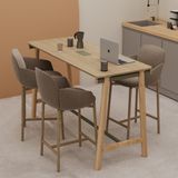 Ofisimi Piwork Meşe Bar Masası 220 cm (Budva/yeşil)