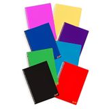 Ofisinn A4 Okul Defteri 120 Yaprak (8 Adet 4 Kareli 4 Çizgili) Spralli Plastik Kapak Smart.60