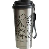 Ofisinn Shotay Termos Matara 550 Ml. Metalik Gri SHT-ST-8913