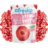 Ofrésko Çilek Kuru Meyve Cipsi 15 gr – İlave Şekersiz & Katkısız - Dondurularak Kurutulmuş Sağlıklı Atıştırmalık – Freeze Dried Çilek
