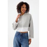 Oft Kadın Sweatshirt,Gri L