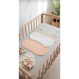 O&G Collection 4'lü %100 Pamuklu 4 Katlı Soft Renk Müslin Bebek Omuz Örtüsü /ağız Mendili / Nikel Free Çıt