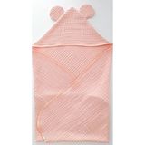 O&G Collection Pamuklu , Organik 4 Katlı Multi Müslin Pudra Bebek / Çocuk , Bornoz / Havlu Banyo / Havuz / Deniz